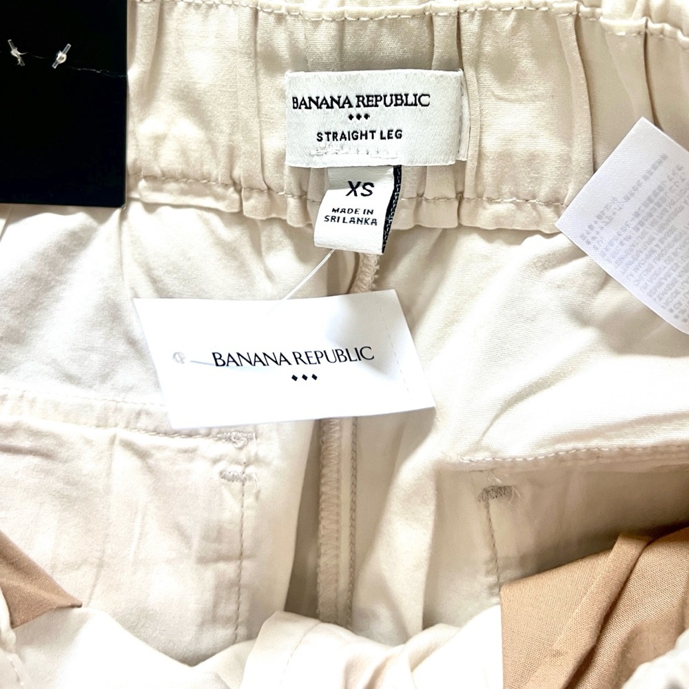 NWT, Banana Republic, The Barrel Pant, Front & Back Pockets, Relaxed Fit,Size XS - Picture 3 of 12